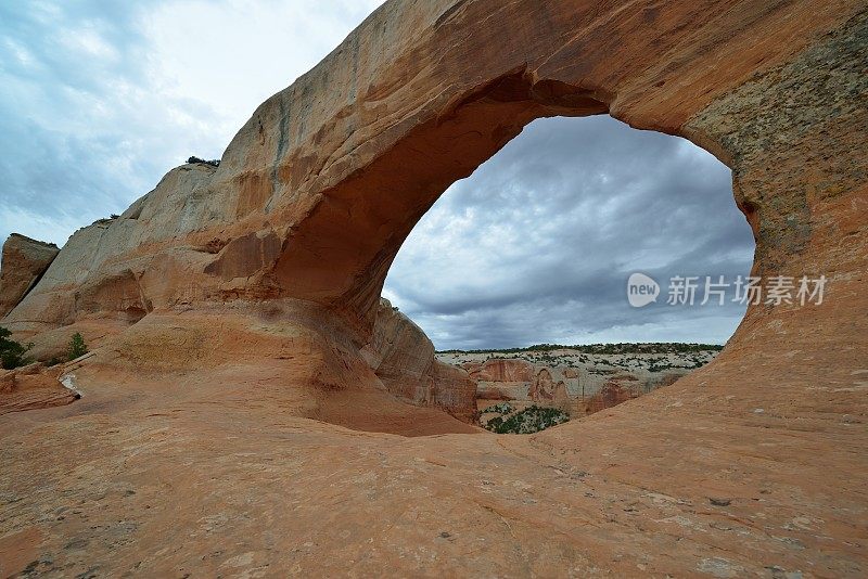 犹他州摩押市的Wilson Arch